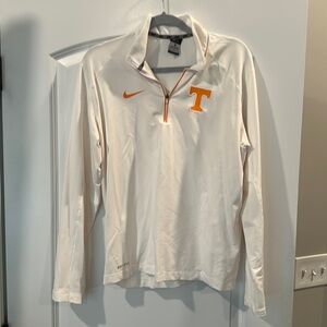 White Nike Tennessee T Q zip - medium